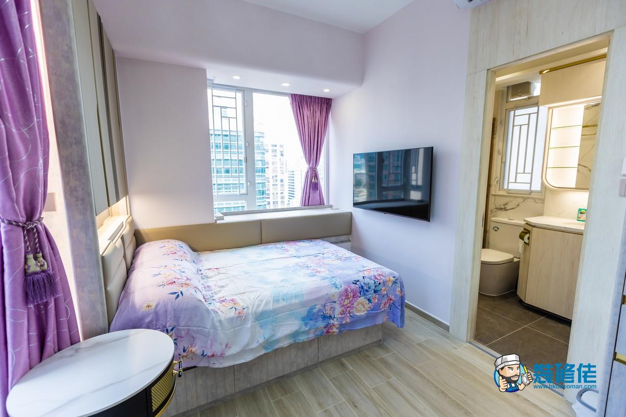 油尖旺新港豪庭裝修室內設計案例_首都設計中心有限公司