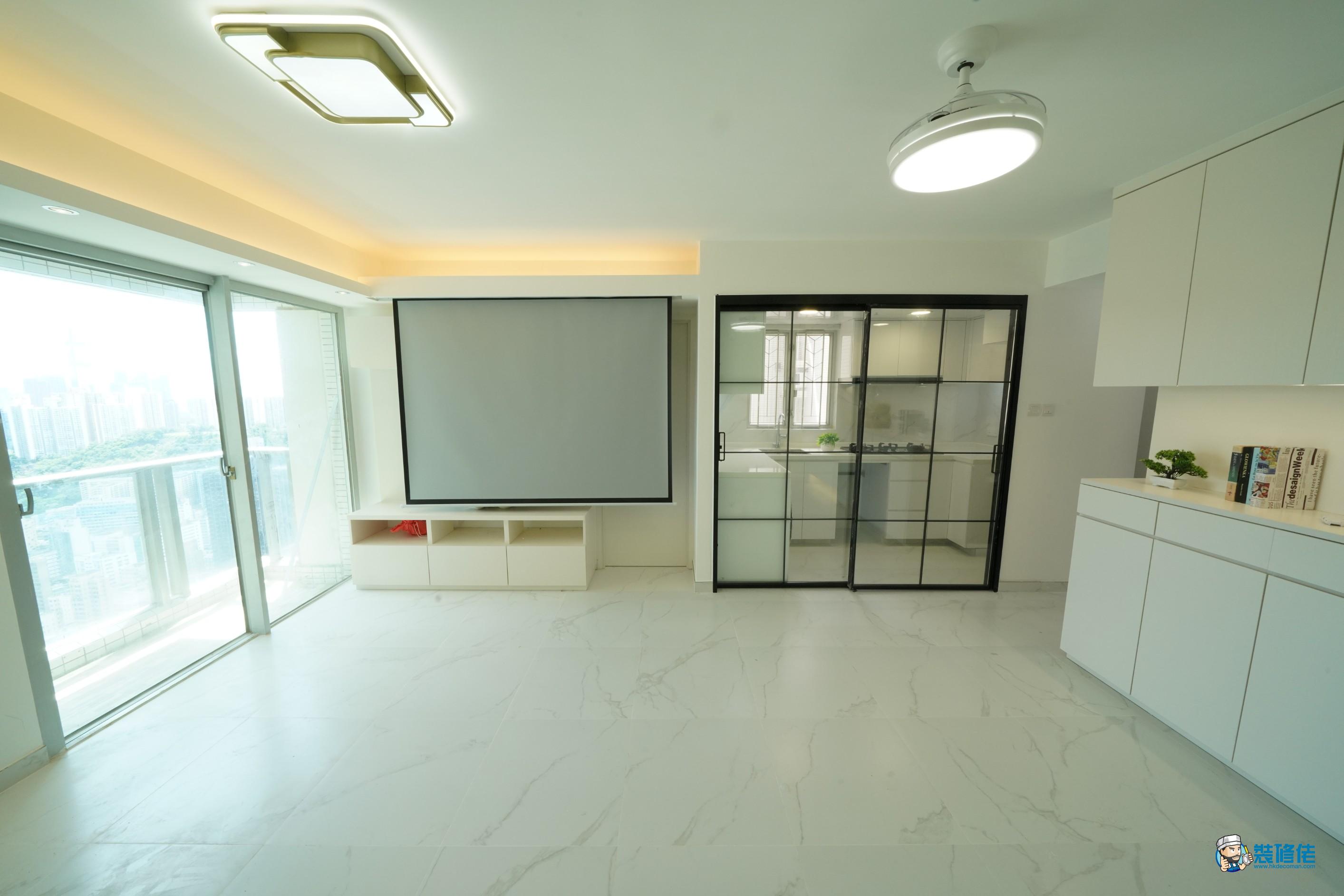 九龍城翔龍灣裝修室內設計案例_首都設計中心有限公司