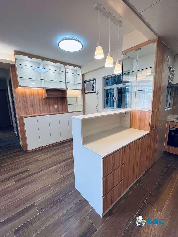 荃灣海韻花園裝修室內設計案例_好正裝修公司