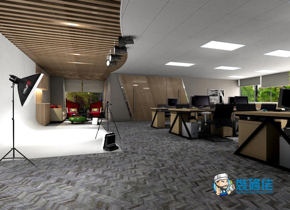 油尖旺帝國中心裝修室內設計案例_易思裝飾工程有限公司