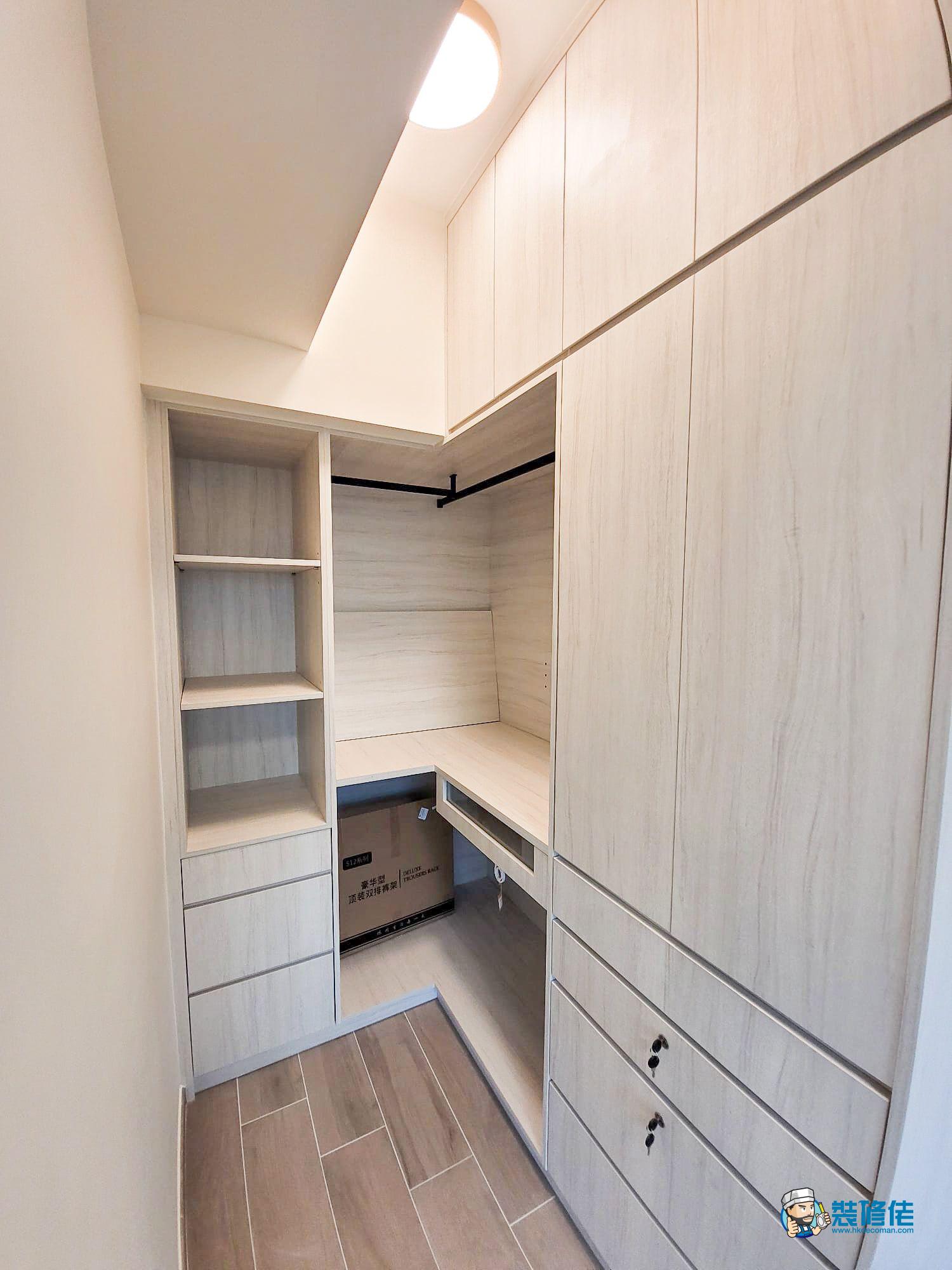 元朗翠逸雅園裝修室內設計案例_家華工程管理公司