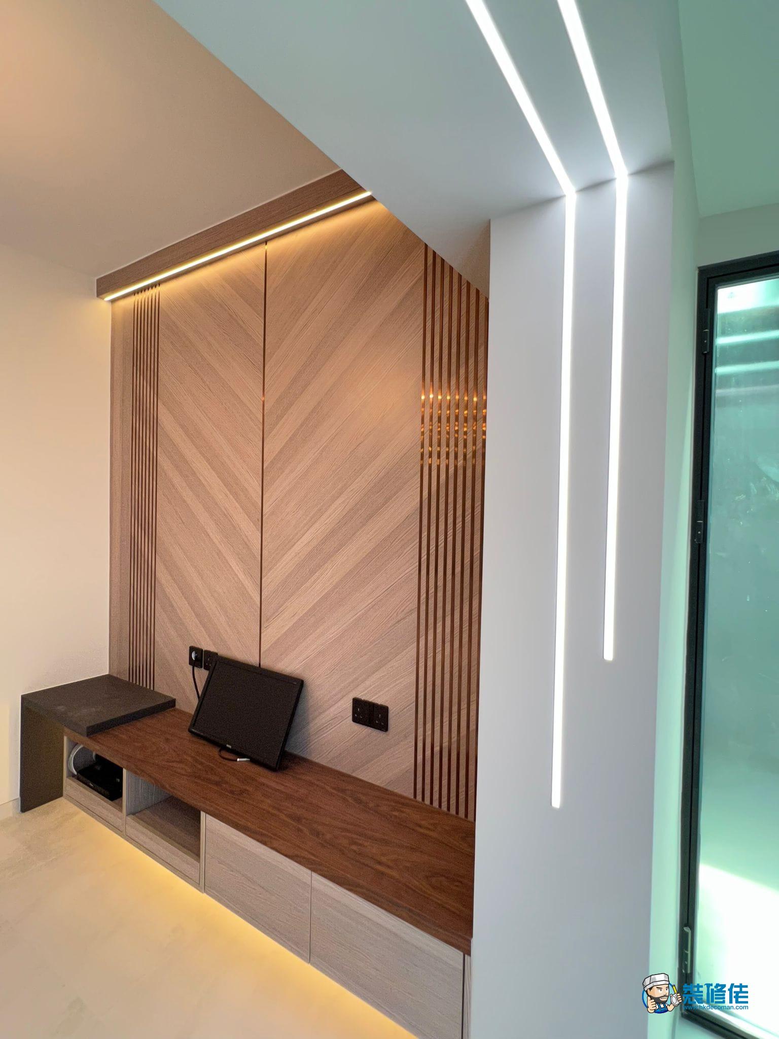 元朗洪水橋裝修室內設計案例_家華工程管理公司