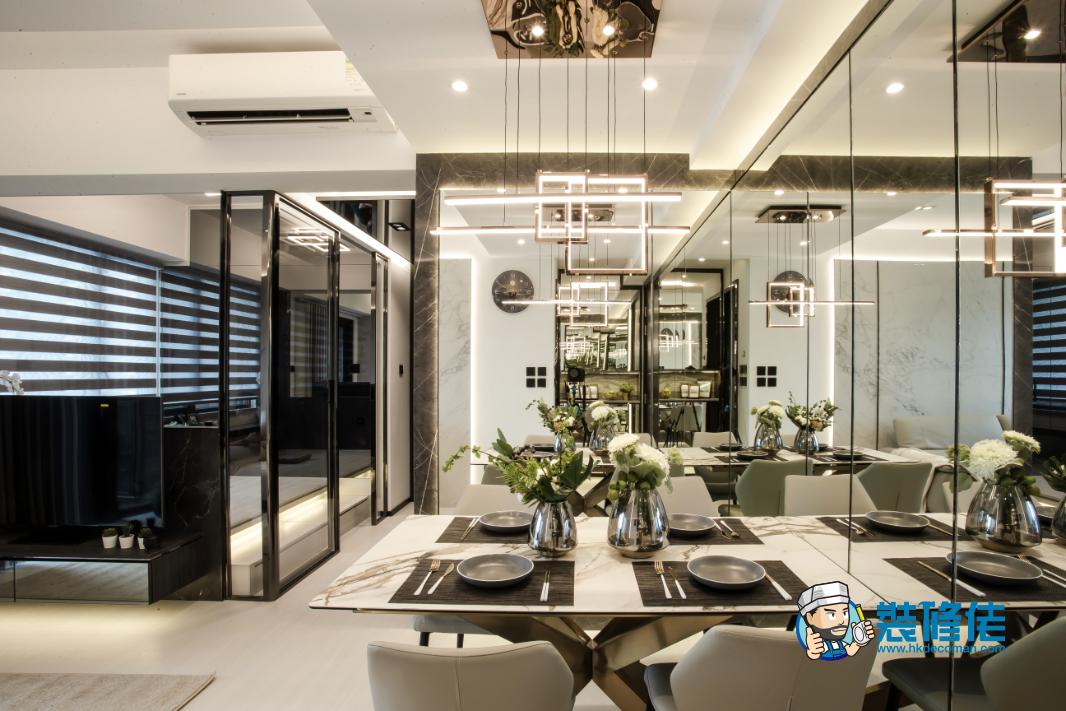 西貢康城LP6裝修室內設計案例_新雅致室內設計有限公司