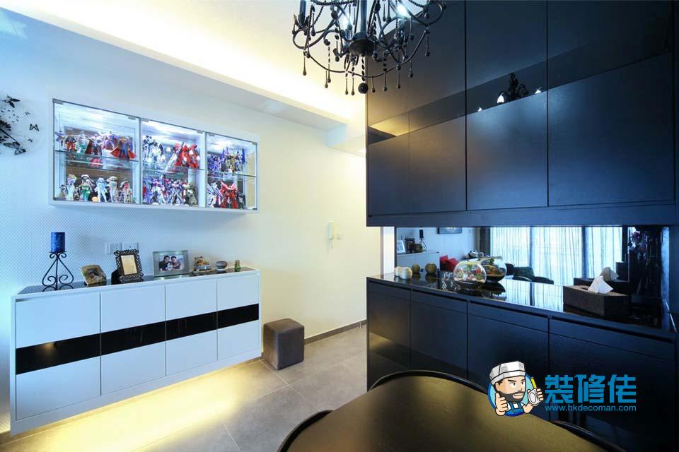 九龍城柏德豪庭裝修室內設計案例_時代水電工程公司