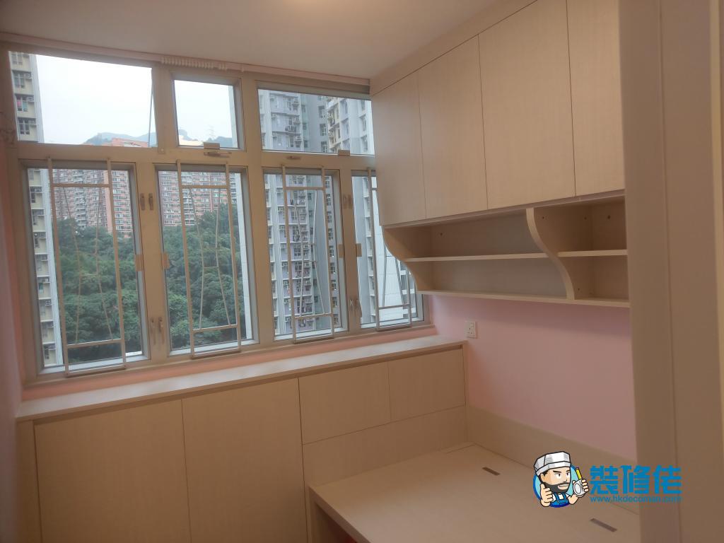 沙田顯徑邨裝修室內設計案例_咏惠裝修工程公司