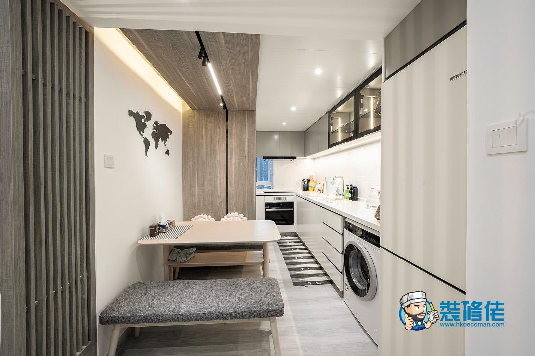 觀塘海景花園裝修室內設計案例_新雅致室內設計有限公司