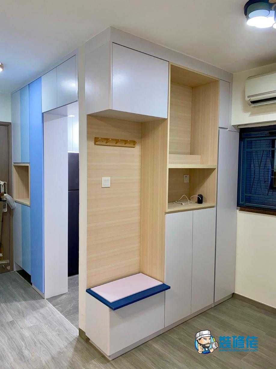 西貢海悅豪園裝修室內設計案例_和風設計工程公司