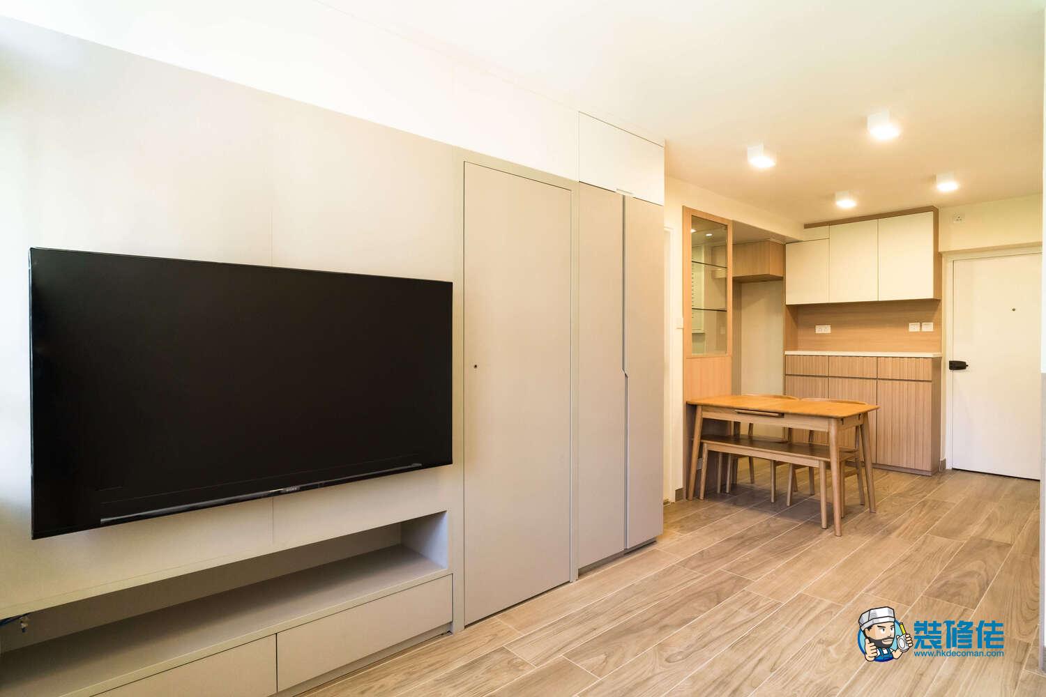 黃大仙黃大仙下邨裝修室內設計案例_長灝裝修設計工程公司