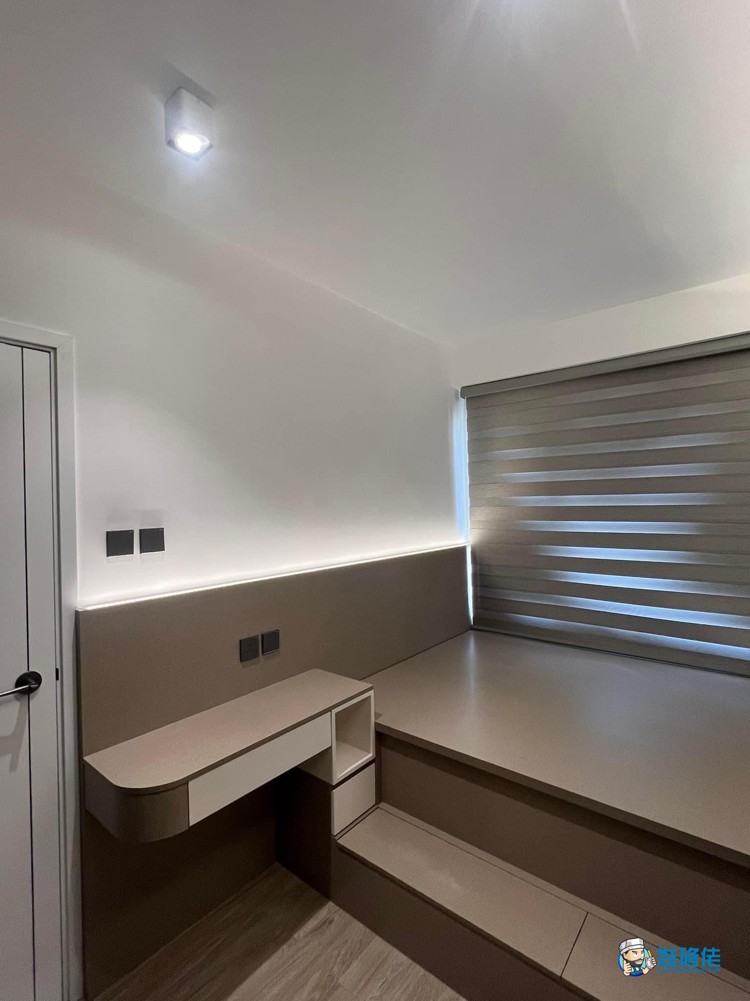 屯門豪景花園裝修室內設計案例_遠洋裝飾工程有限公司