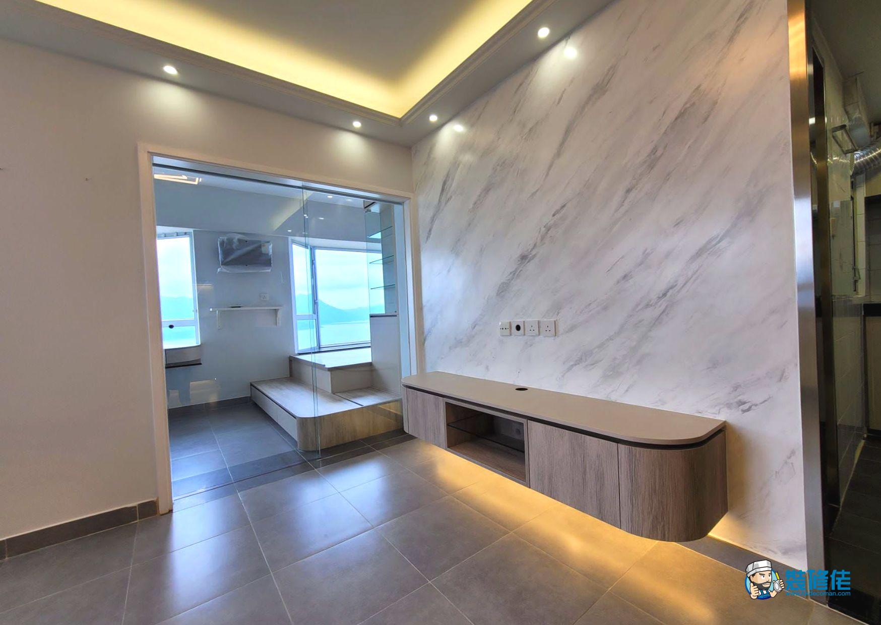 沙田馬鞍山中心裝修室內設計案例_信諾室內設計有限公司