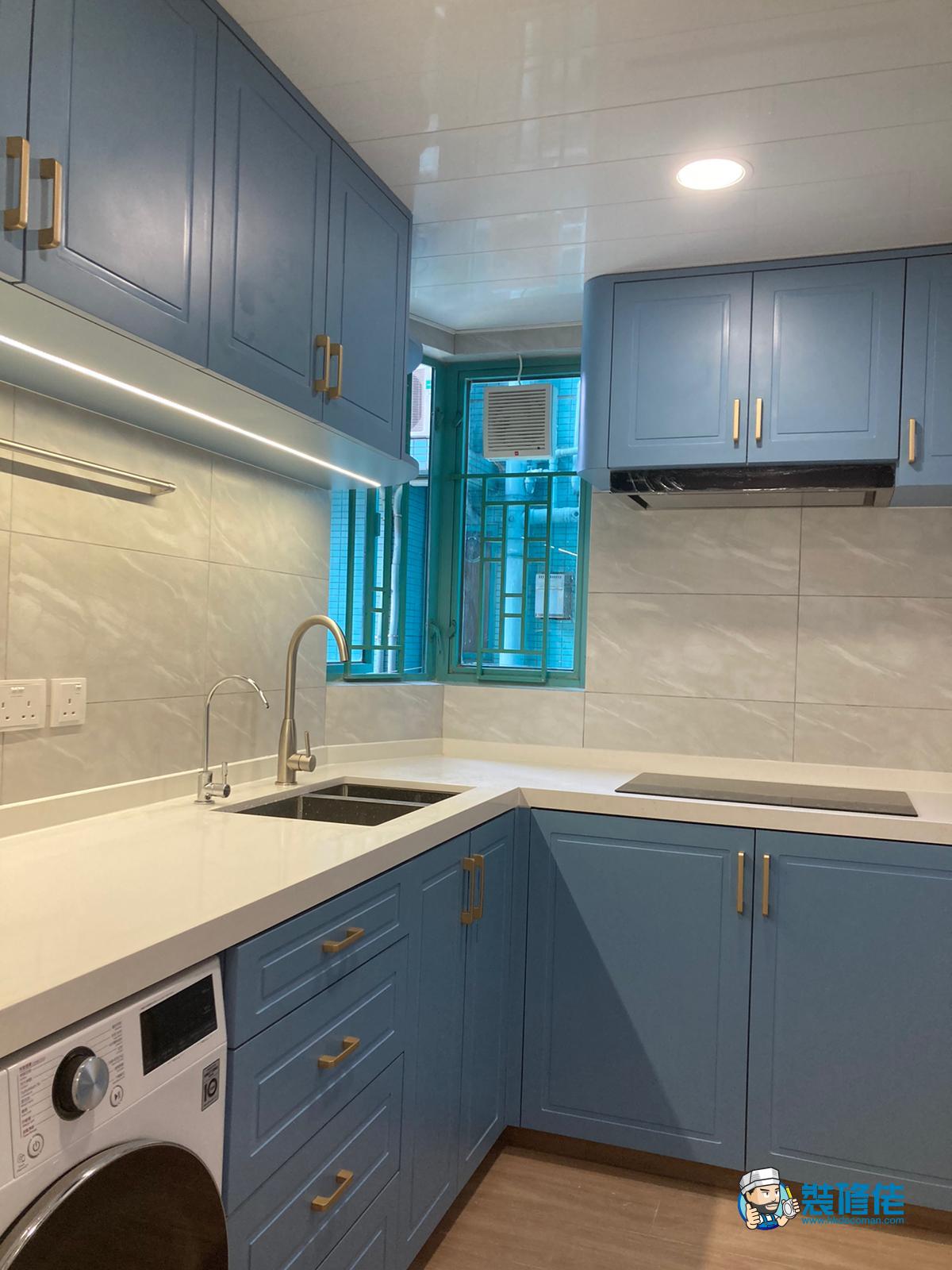 沙田翠雍華庭裝修室內設計案例_新豐盛設計工程公司