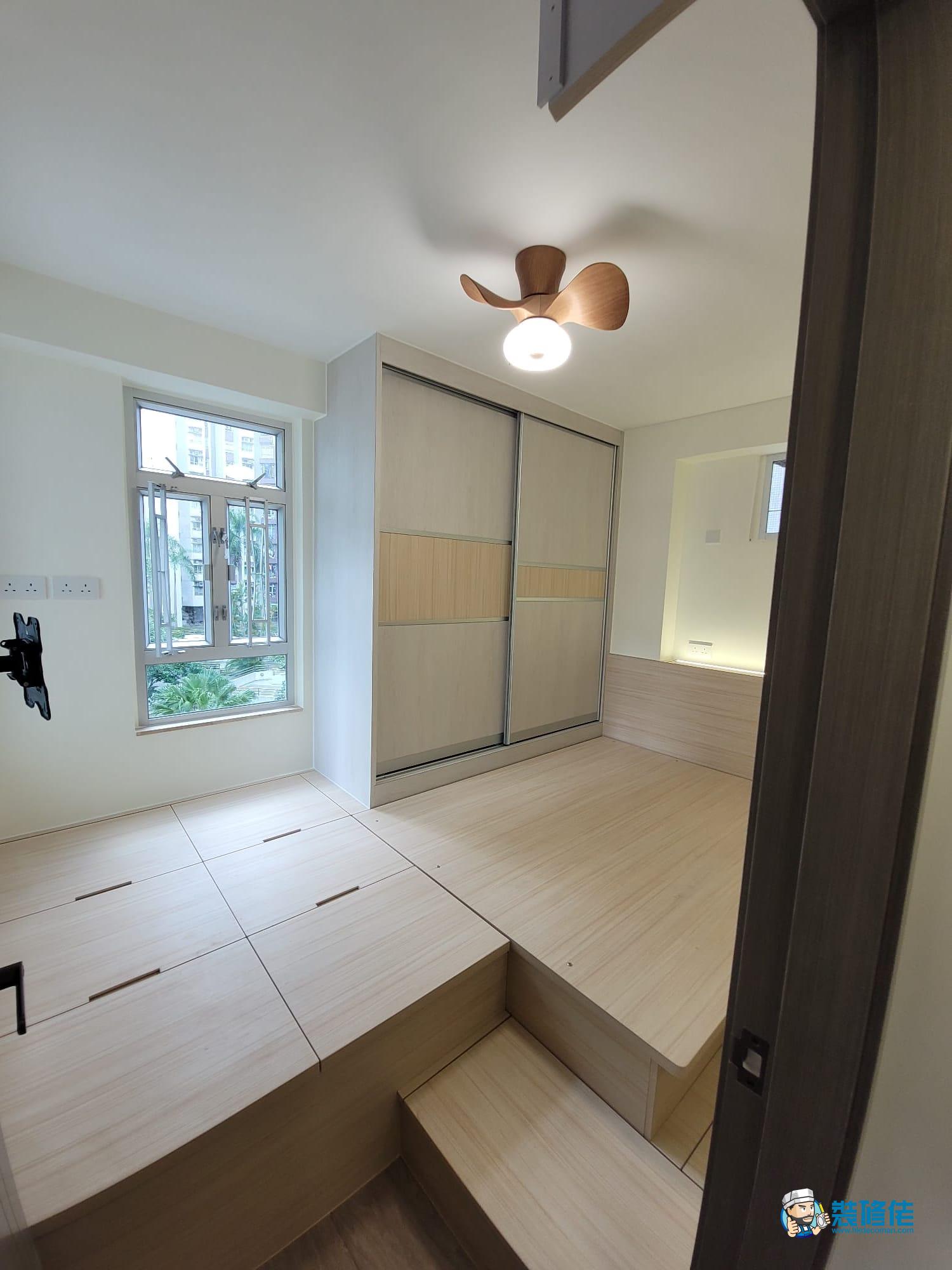 九龍城黃埔花園裝修室內設計案例_家華工程管理公司