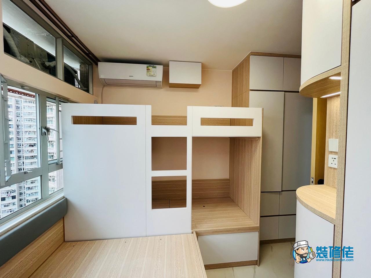 黃大仙鳳德邨裝修室內設計案例_好正裝修公司