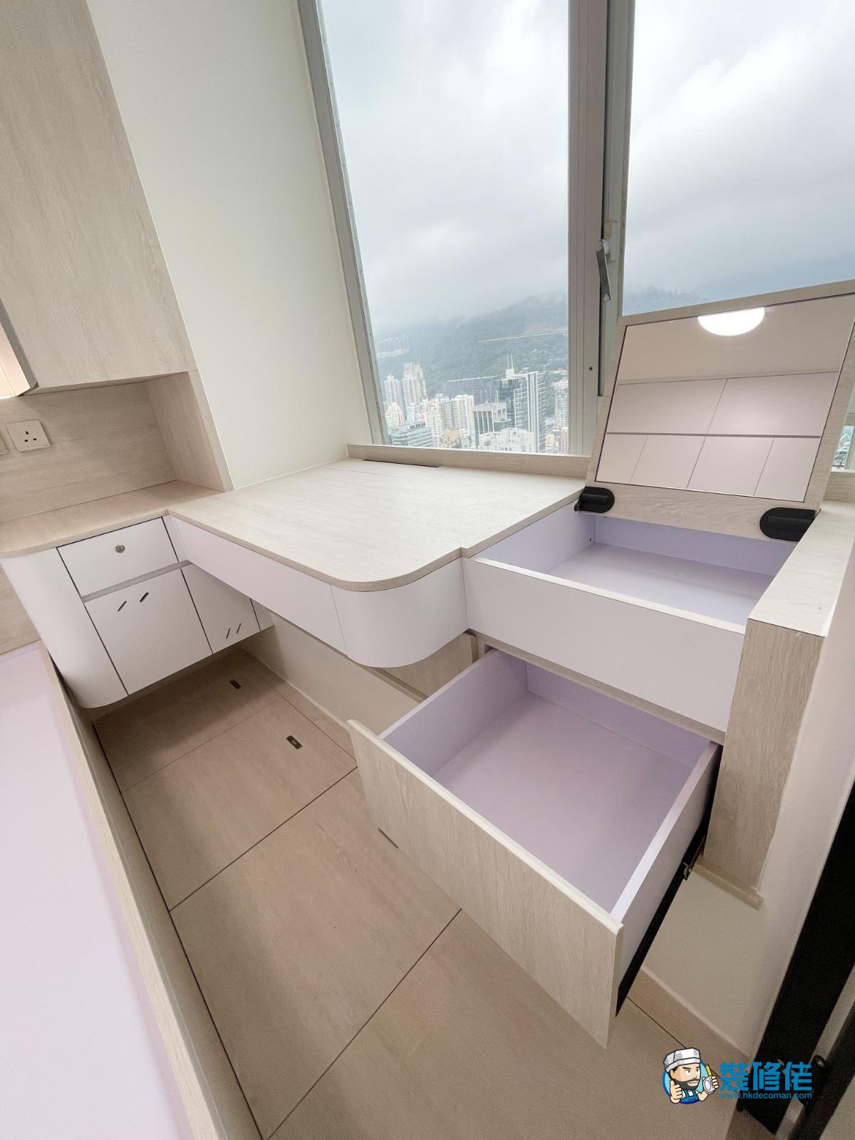 荃灣樂悠居裝修室內設計案例_昊峯工程有限公司