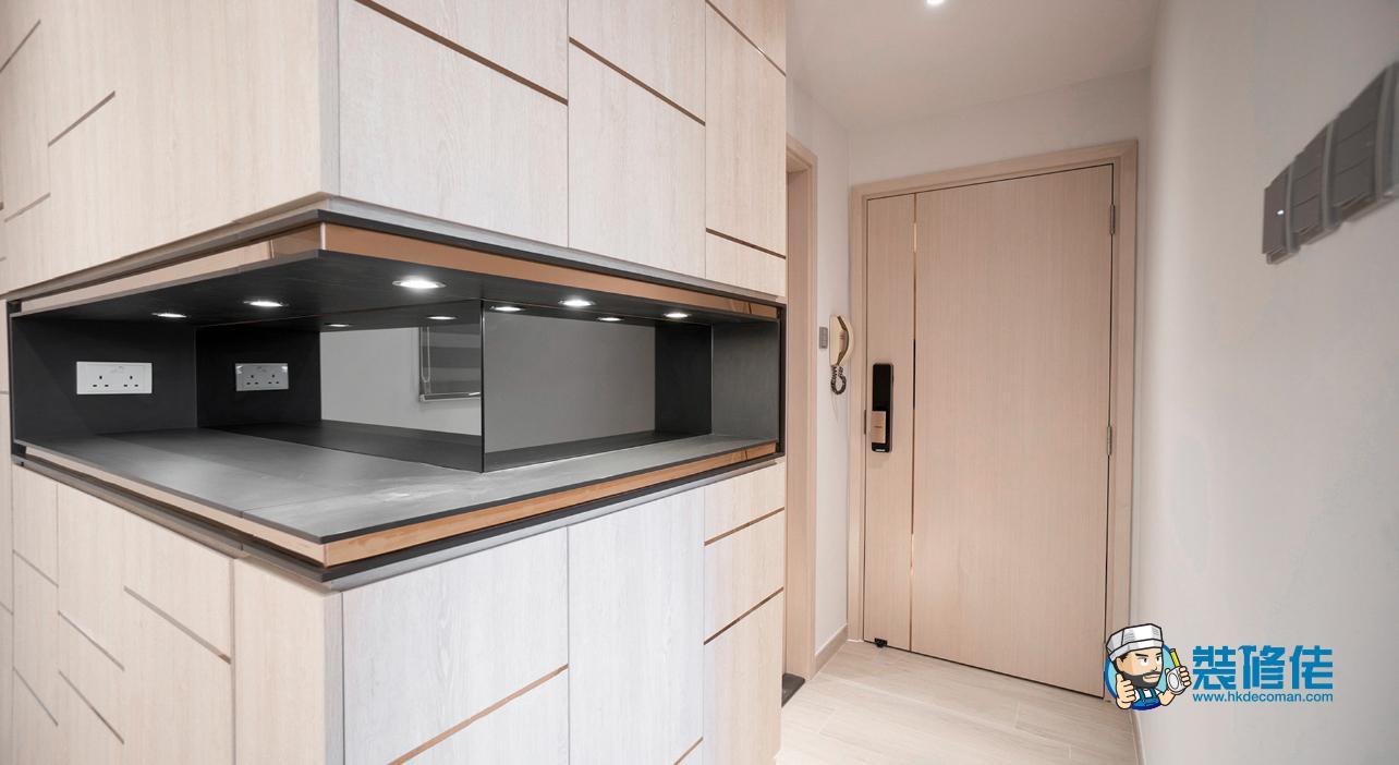 沙田翠湖花園裝修室內設計案例_新雅致室內設計有限公司