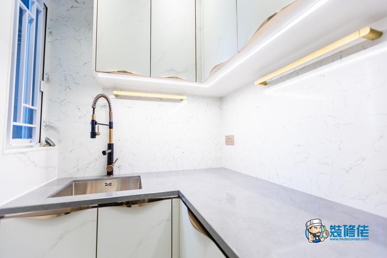 油尖旺新港豪庭裝修室內設計案例_首都設計中心有限公司