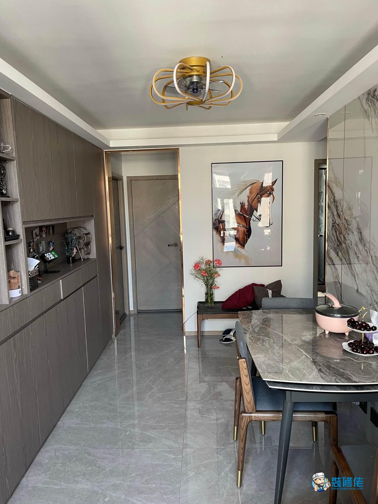 黃大仙鳳禮苑裝修室內設計案例_萬誠工程有限公司