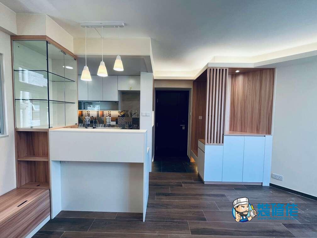 荃灣海韻花園裝修室內設計案例_好正裝修公司