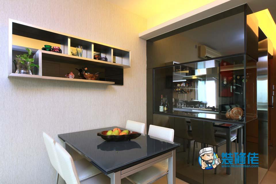 九龍城傲雲峰裝修室內設計案例_時代水電工程公司