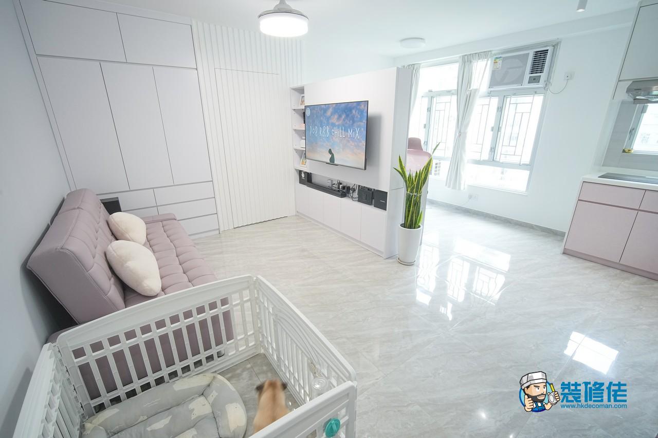 葵青美孚新邨裝修室內設計案例_恆福裝修工程有限公司