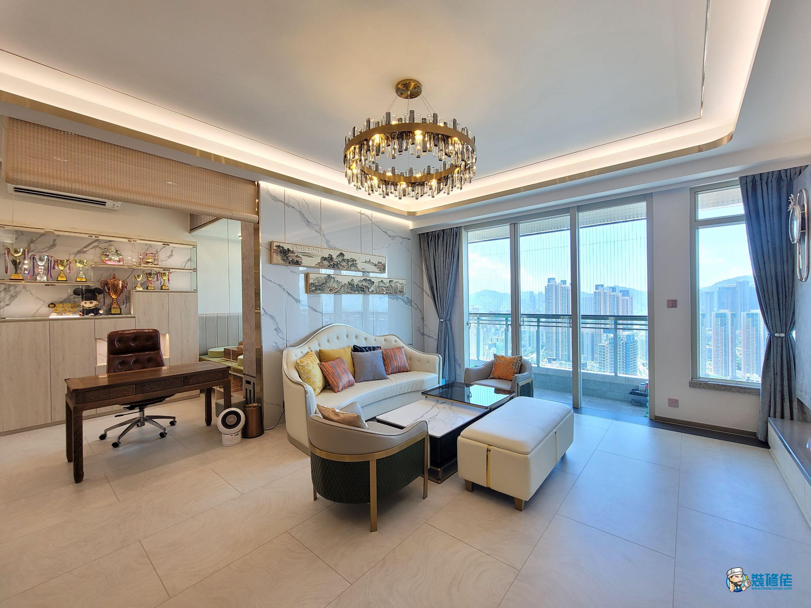 油尖旺亮賢居裝修室內設計案例_首都設計中心有限公司