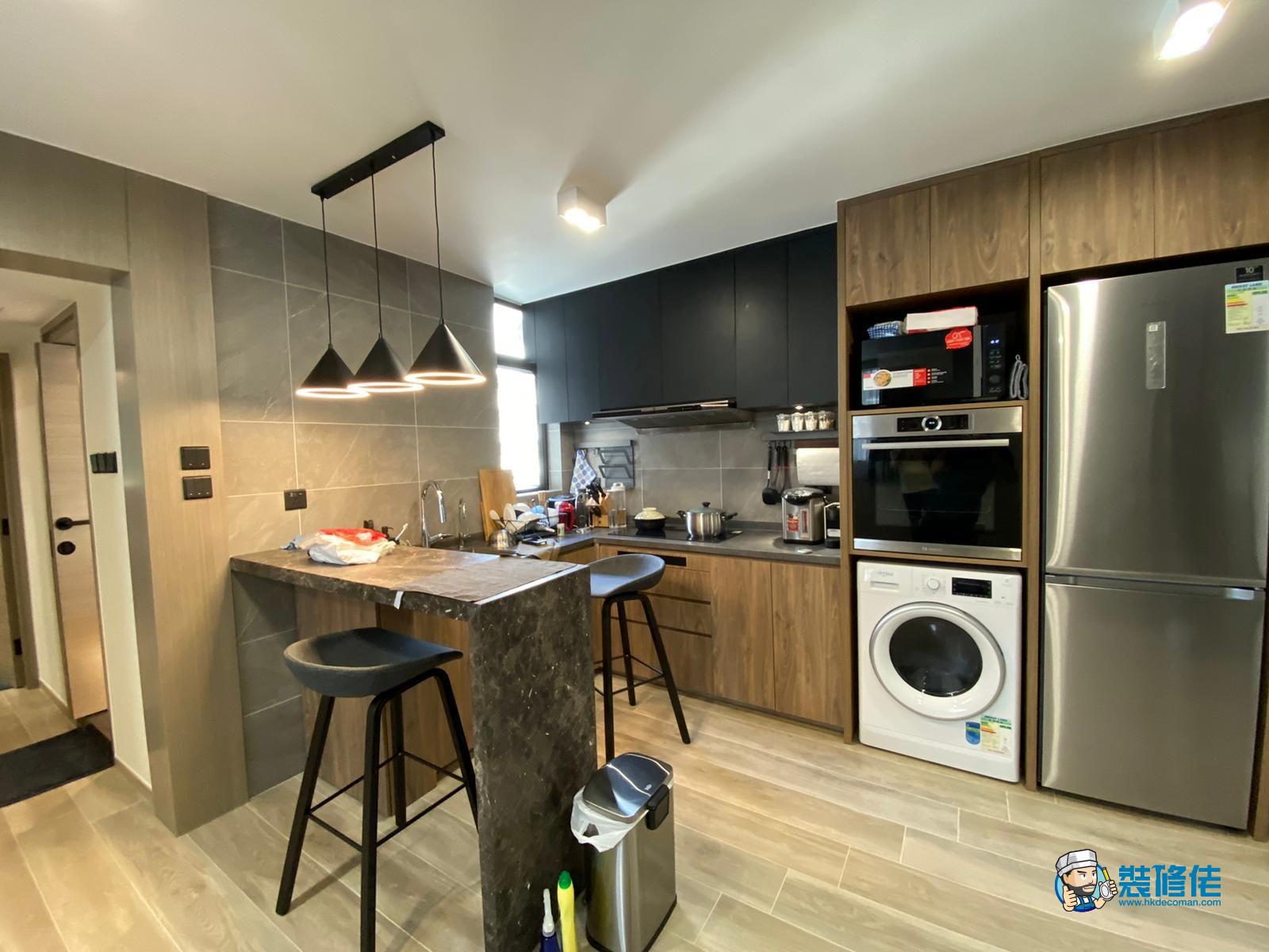 油尖旺富榮花園裝修室內設計案例_易思裝飾工程有限公司