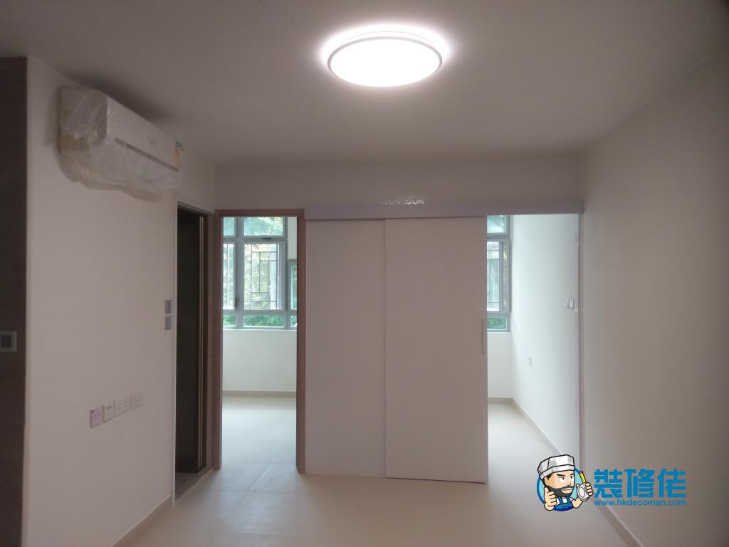 沙田顯徑邨裝修室內設計案例_咏惠裝修工程公司