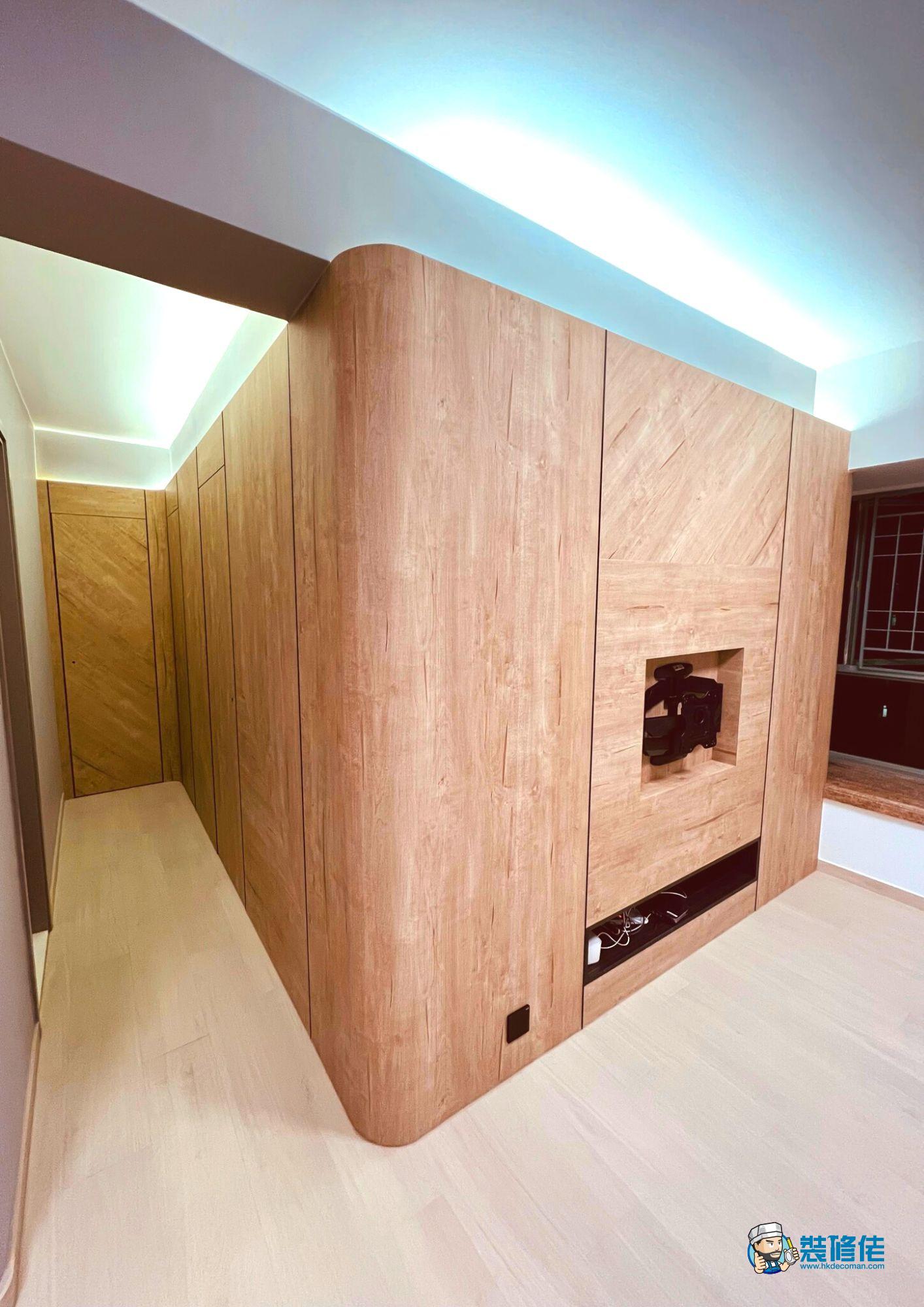 葵青盈翠半島裝修室內設計案例_信諾室內設計有限公司