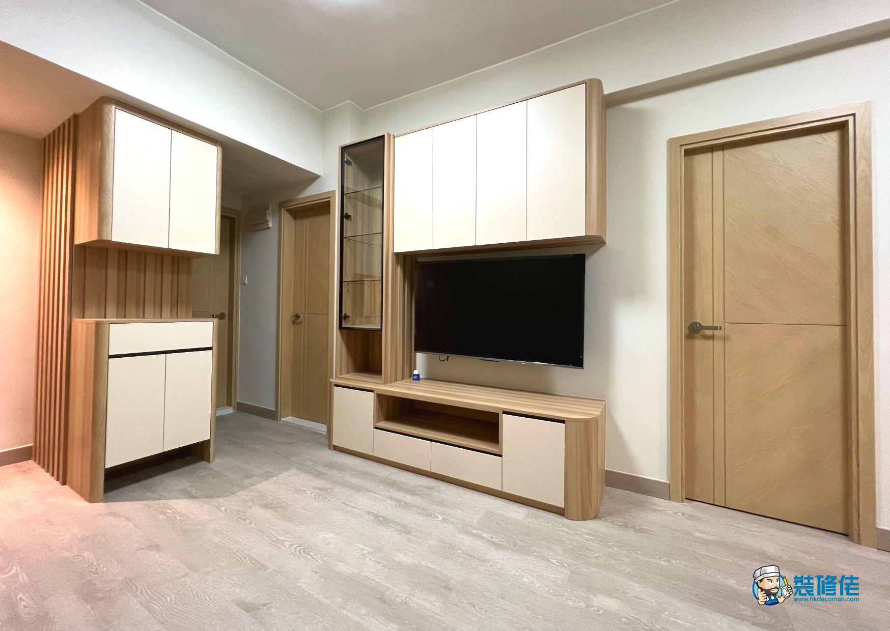 油尖旺益南華廈裝修室內設計案例_信諾室內設計有限公司