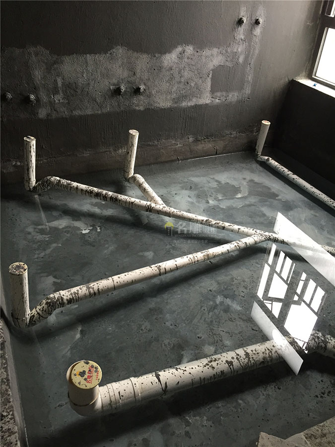 柳州装修助手家装施工洗手间防水防潮处理