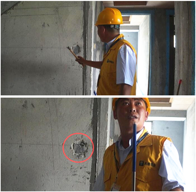 柳州装修助手施工工地现场