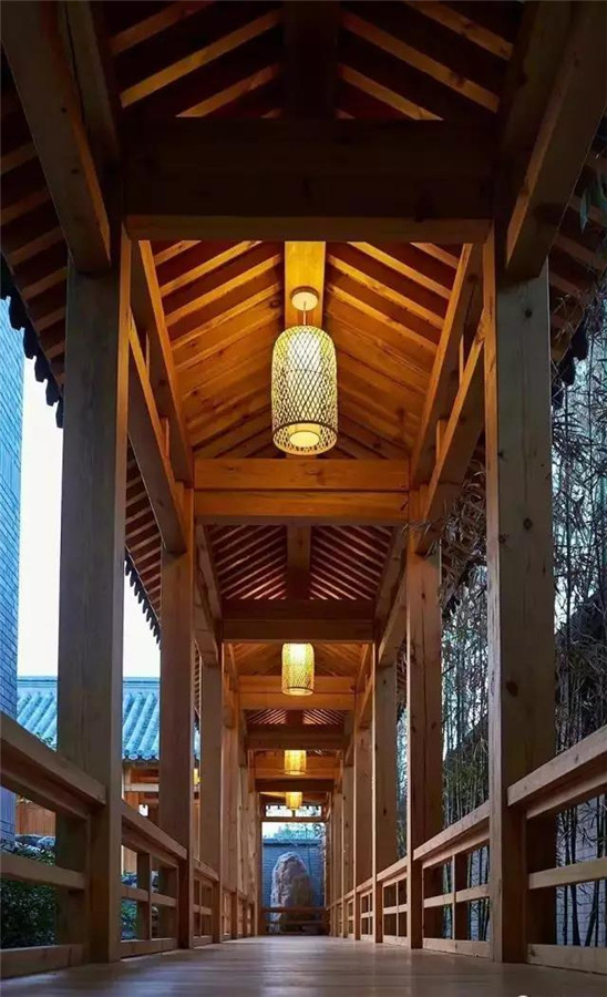 新中式四合院别墅设计图
