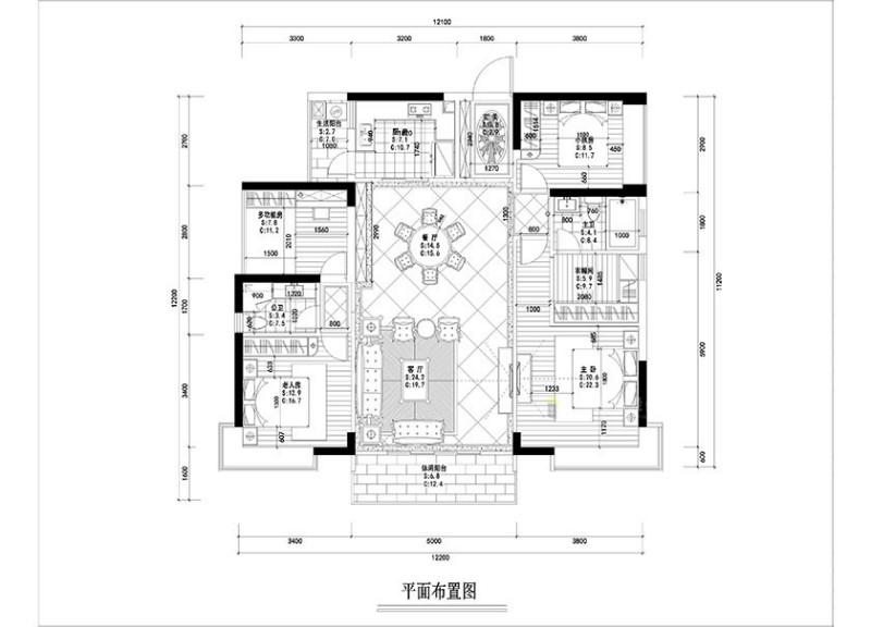 现代中式风格设计图