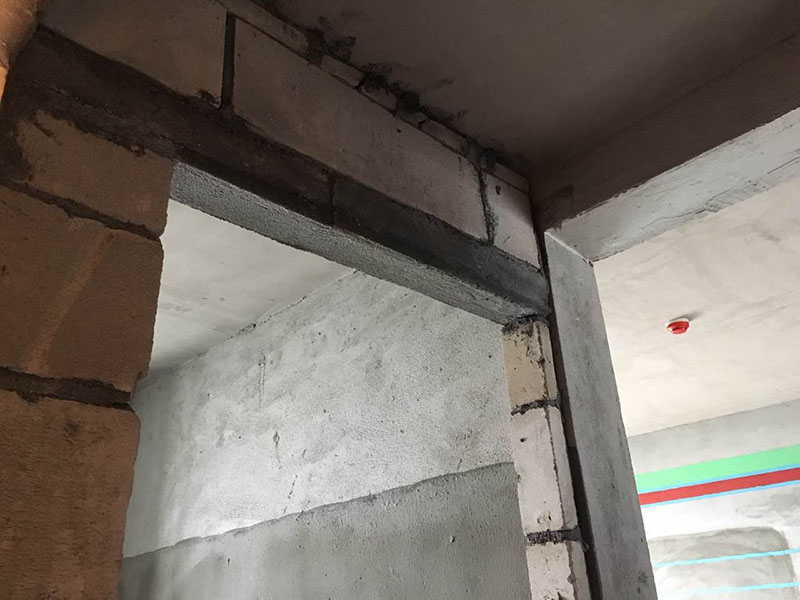 二手房装修改造之基础工程门头梁
