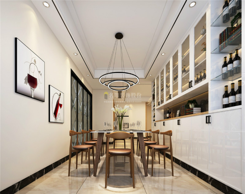 装饰公司闲情餐厅效果图