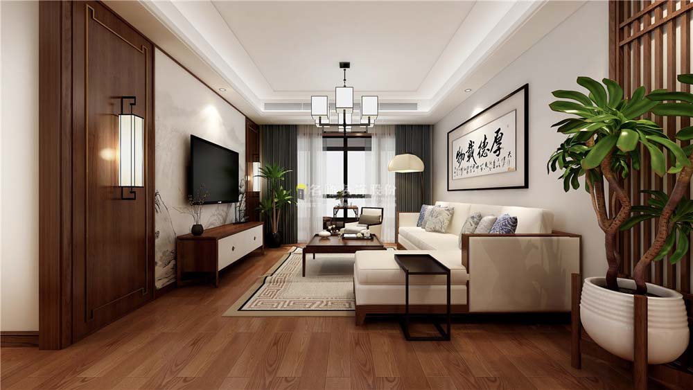 
告别红木家具，新中式风格与现代装修的完美结合(图12)