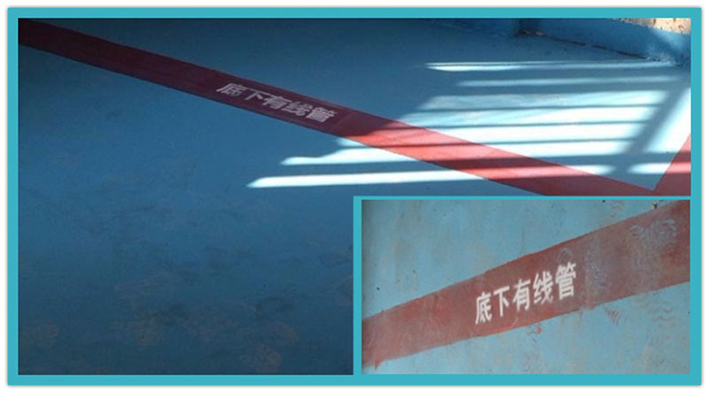 柳州装修助手水电工程之线管走向标识