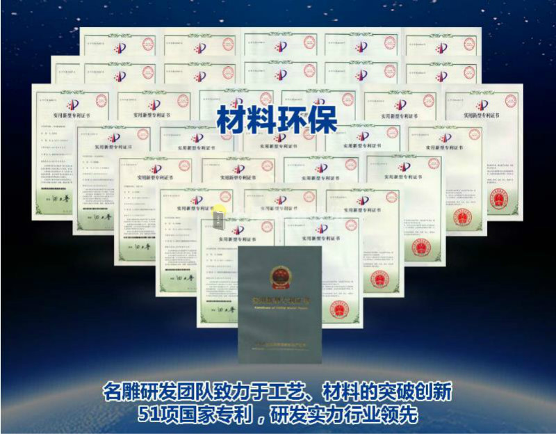 深圳口碑好的装修公司获得的专利