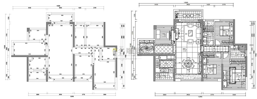 滨江一号6座-01户型图