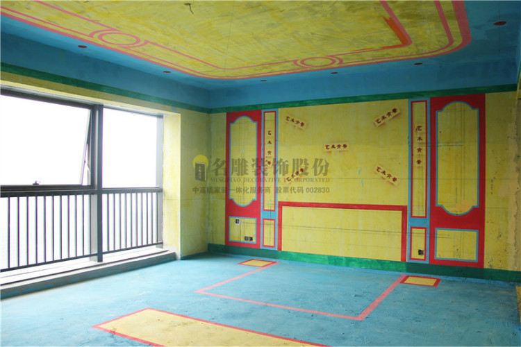 装修公司全景放样图