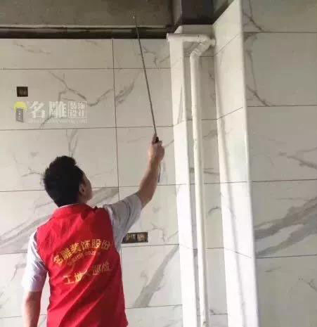 装修公司工地检查空鼓图