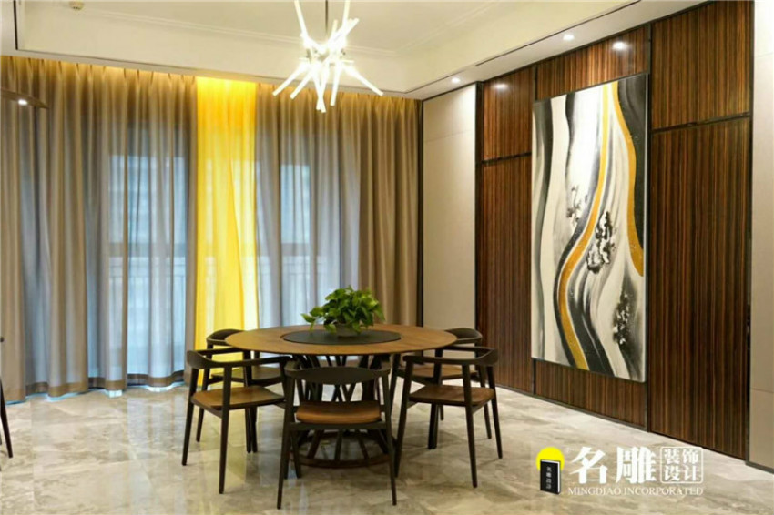 家庭装修设计，柳州装修助手高端家装餐厅装修设计效果图