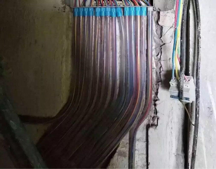 装修公司工地强电图