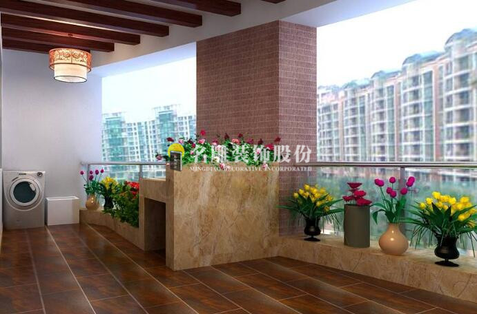 300平米别墅装修这样设计阳台