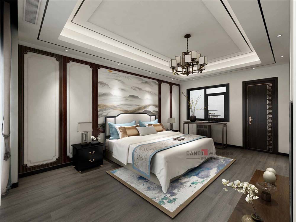 
告别红木家具，新中式风格与现代装修的完美结合(图9)