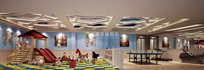 瑜伽别墅娱乐室设计图