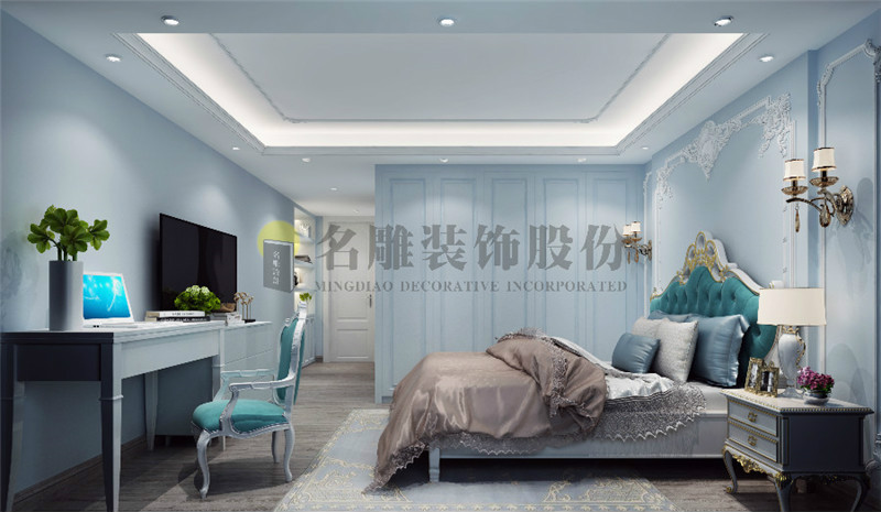 现代装修卧室效果图