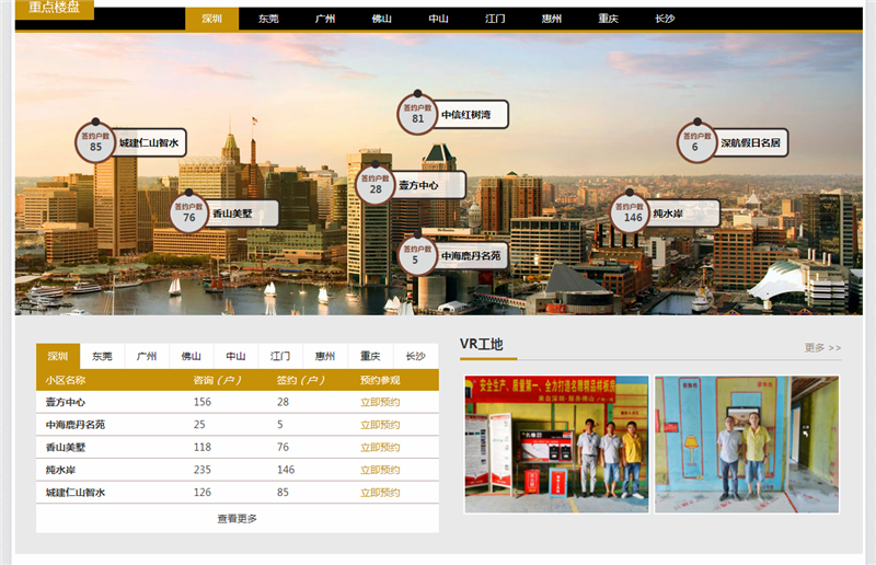 深圳家装网装饰公司柳州装修助手在建工地图