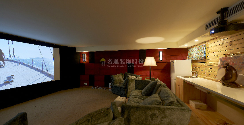 
家庭影院装修成这样，你还会想去电影院吗？(图10)