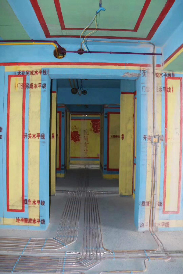 装修公司柳州装修助手施工现场图